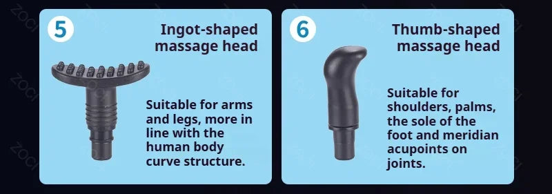 Mini pistolet de Massage Portable à 99 niveaux, pistolet à Fascia portatif, affichage numérique, masseur musculaire par Vibration, masseur de tissus profonds pour le corps