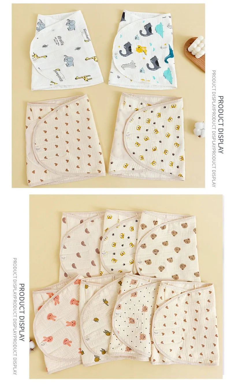 Couverture d'emmaillotage pour bébé de 0 à 6 mois, sangle pour protéger le ventre, couverture de couchage pour nouveau-né, style fin pour l'été