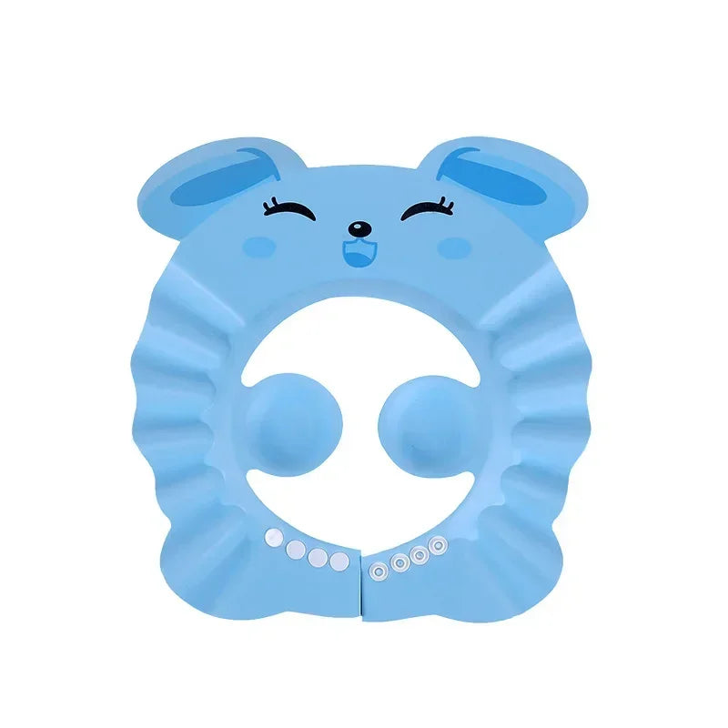 Chapeau de douche pour enfants, Protection des oreilles, bonnet souple pour bébé, lavable pour cheveux réglable, shampoing pour enfants, couvre-tête de Protection pour le bain