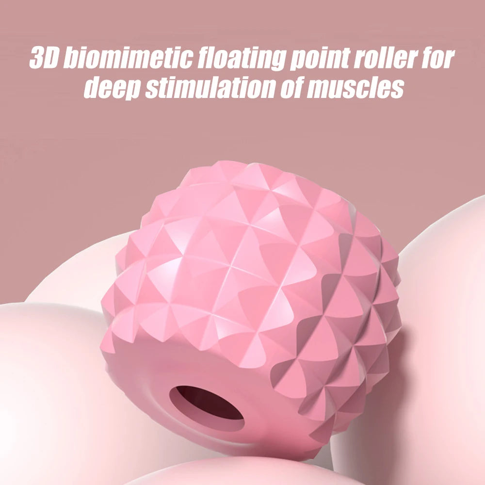 Masseur de jambes multifonctionnel à 12 roues, rouleau de Massage à couverture complète pour bras, taille, Relaxation musculaire des jambes, Machine de Massage manuelle