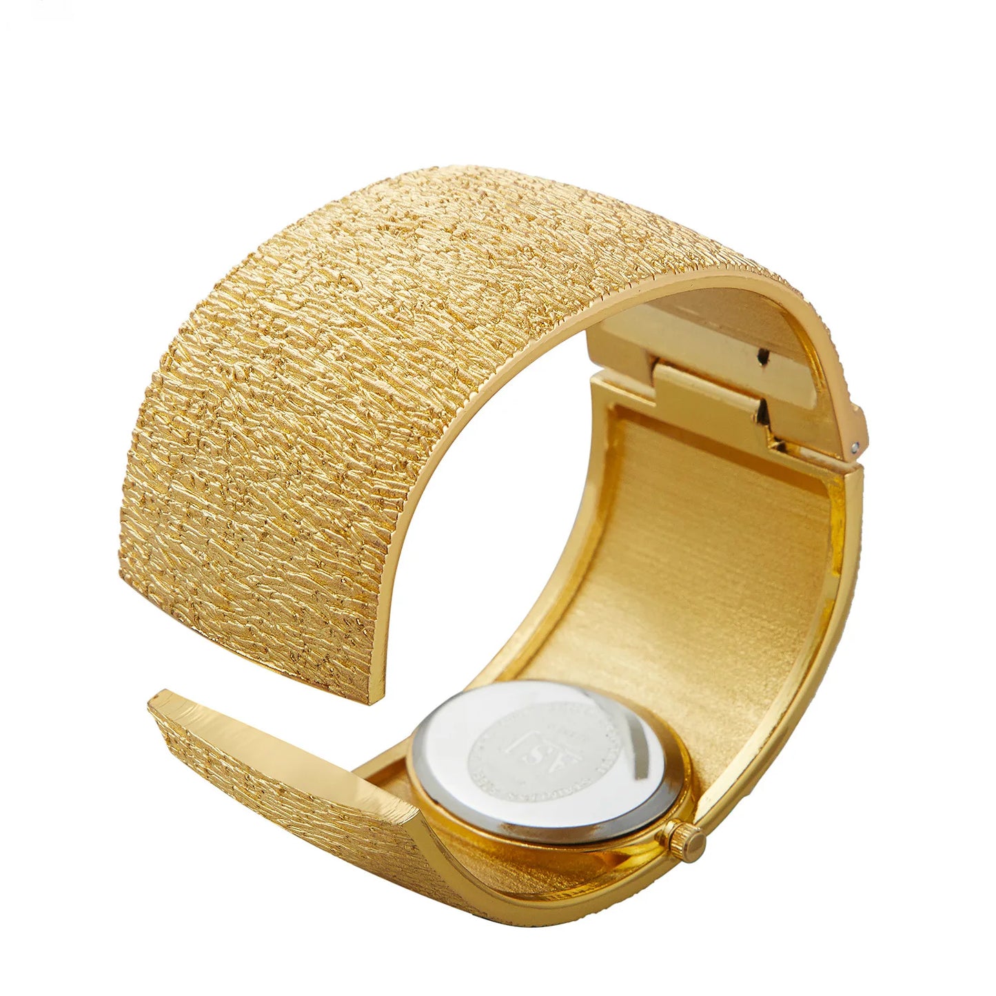 ASJ montre-Bracelet femme reloj mujer or luxe motif écorce montre Simple pour femmes relojes para damas