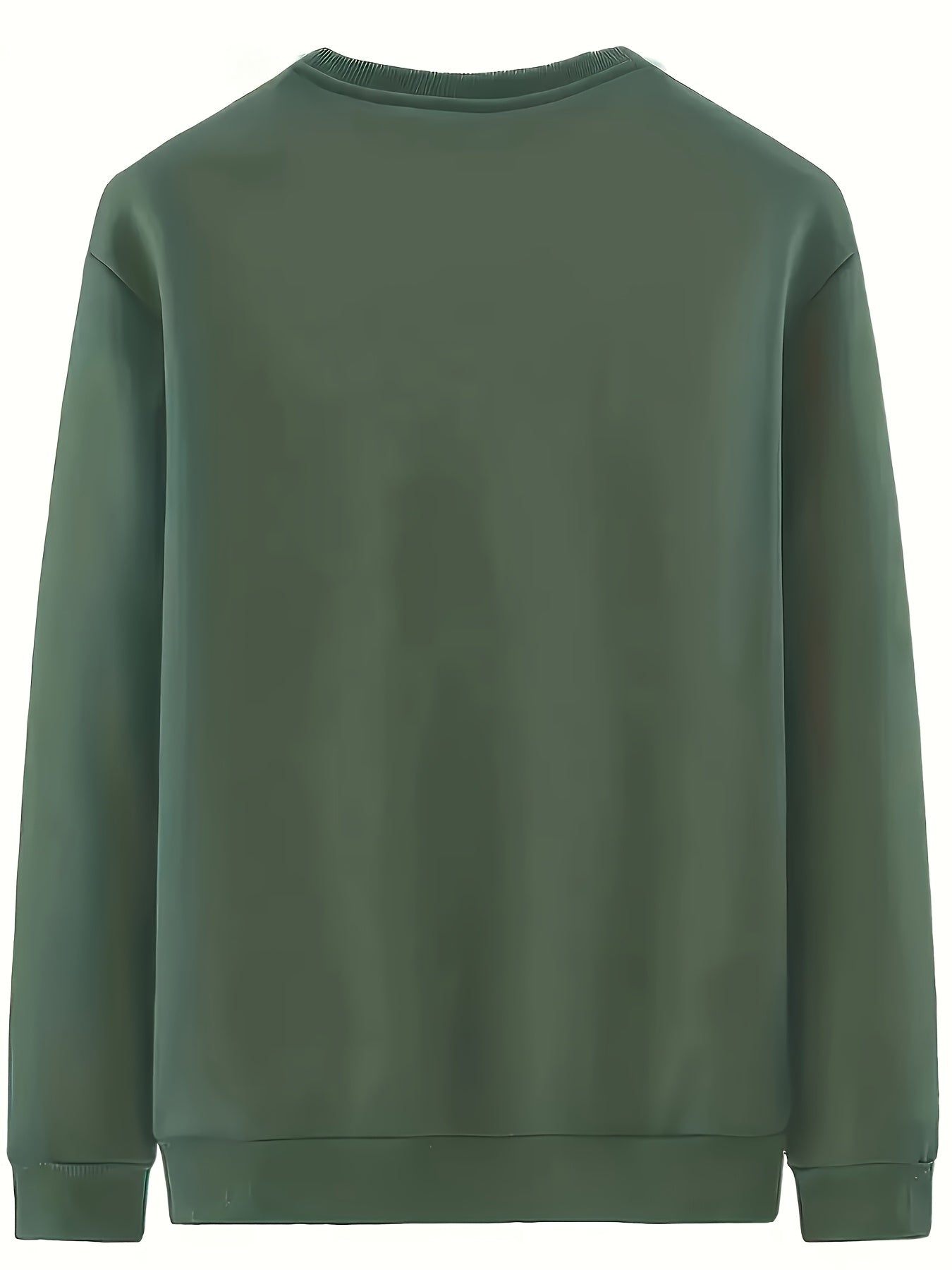 Men's Thermal Insulated Sweatshirt - Heavyweight Layering Base Layer for Winter, Indoor/Outdoor Cold Weather Clothing - Machine Washable Round Neck Pullover, Winter Sweaters, Indoor Warmth, Simple Design, Comfortable Fit, Pul