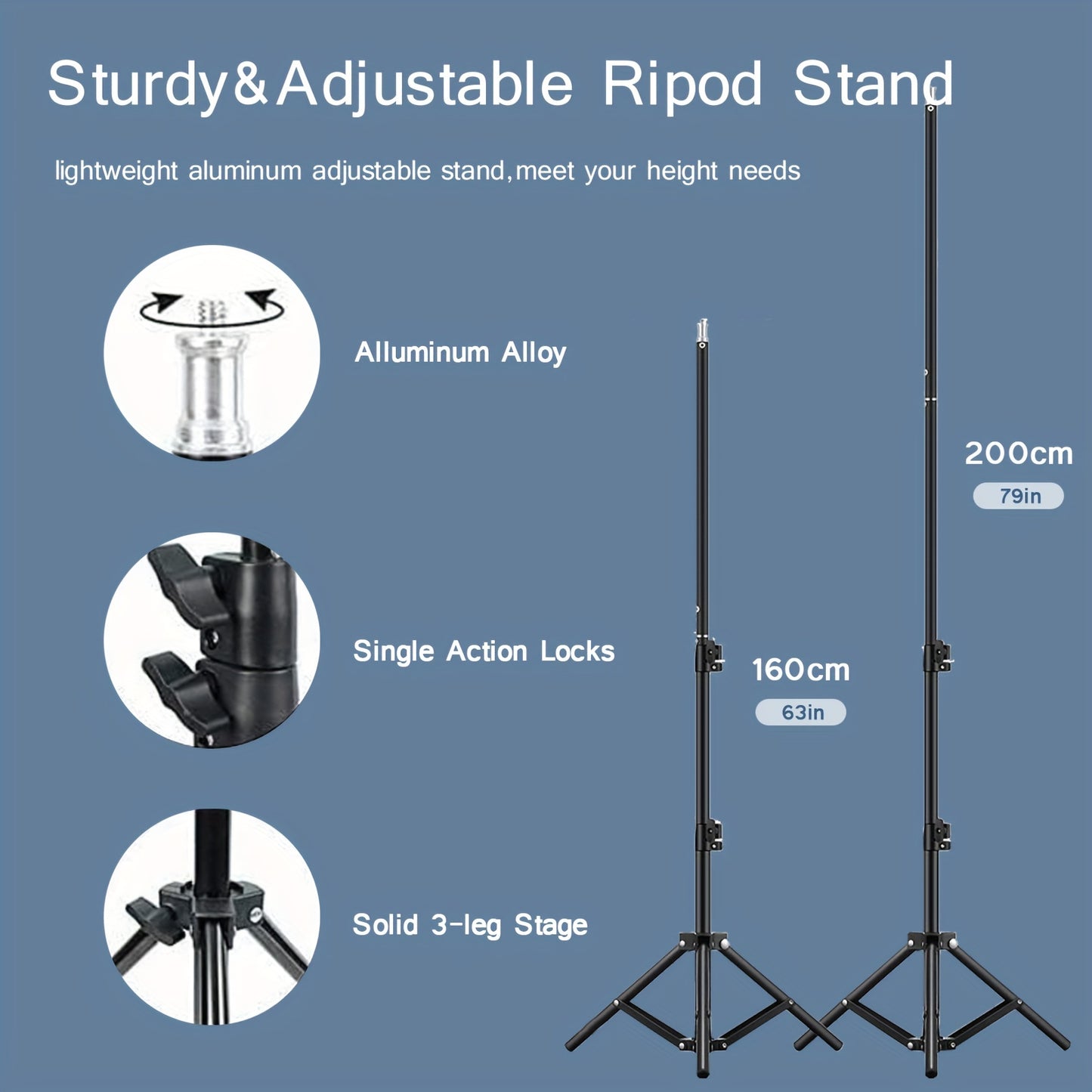 Create Professional-Quality Photos & Live Streams With BTFOOR US Plug Adapters Softbox Lighting Kit & Tripod