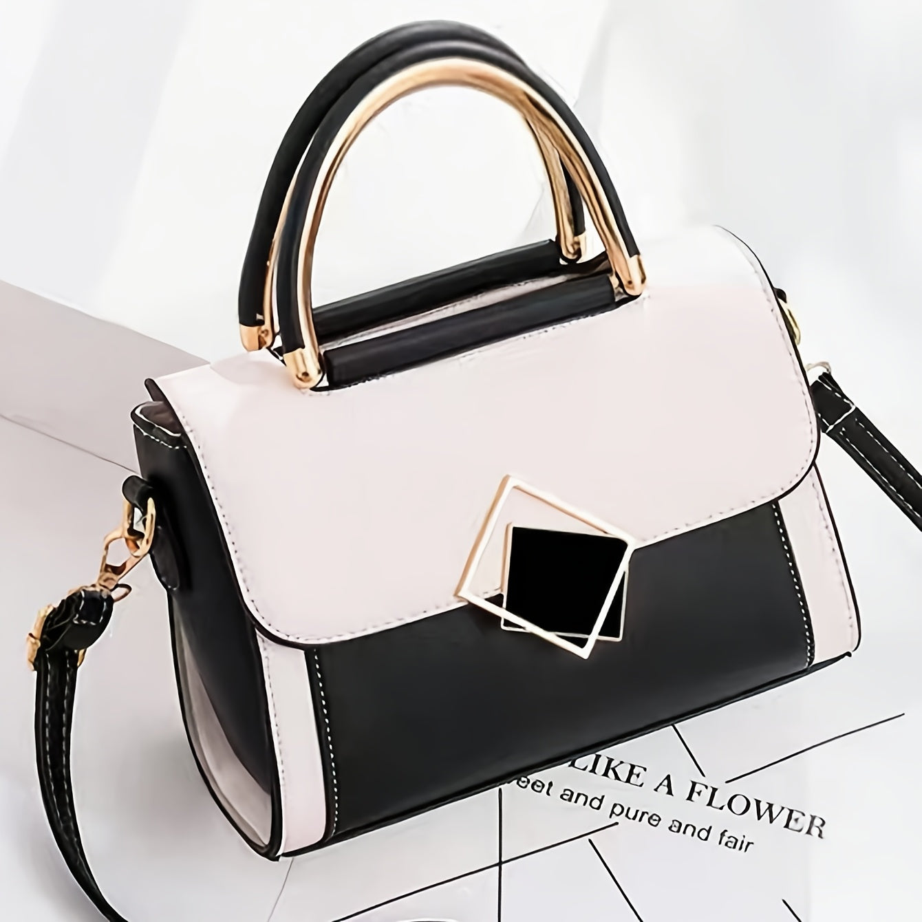 Colorful Women's Mini Handbag Fashionable Multi-Layered Purse Suitable for Dates, Parties, and Office Workers