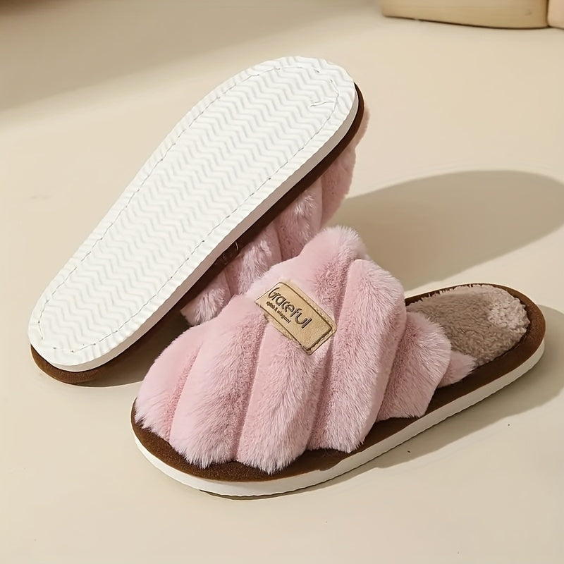 Women'S Soft Indoor Striped EVA Slippers - Comfortable, Quiet, and Comfortable for Home or Casual Wear, All-Season Use, Fabric Upper and Insole, EVA Sole, Slip-On Design, Allseason Slippers | Stripe Pattern | EVA Sole Slipper