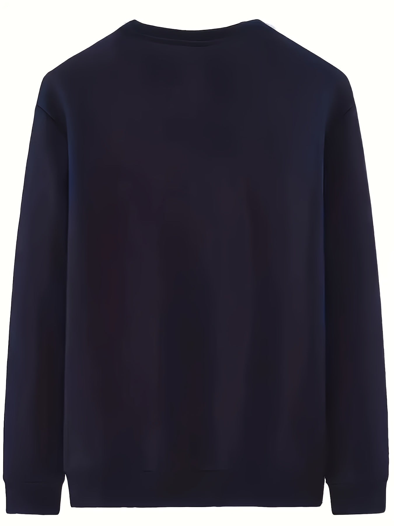 Men's Thermal Insulated Sweatshirt - Heavyweight Layering Base Layer for Winter, Indoor/Outdoor Cold Weather Clothing - Machine Washable Round Neck Pullover, Winter Sweaters, Indoor Warmth, Simple Design, Comfortable Fit, Pul