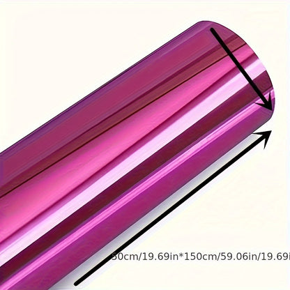 PVC Car Film, Red Metallic Finish, Customizable Car Wrap For Motorcycle And Automobile