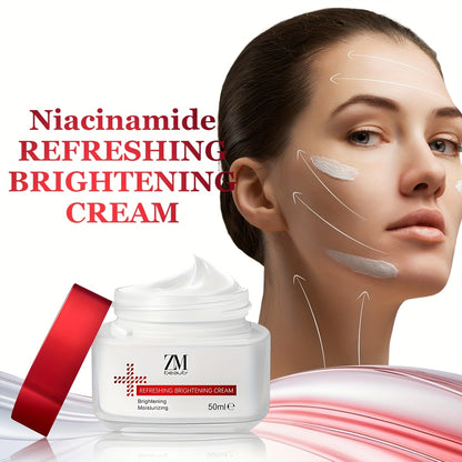 Korean Deep Moisturizing Face Cream - Long-Lasting Hydration Formula for All Light Beige Tones, Improves Dryness & Smooths Rough Light Beige, Nourishing Care Tightening Facial Cream with Hyaluronic Acid & Glycerin, 6, 76oz/,