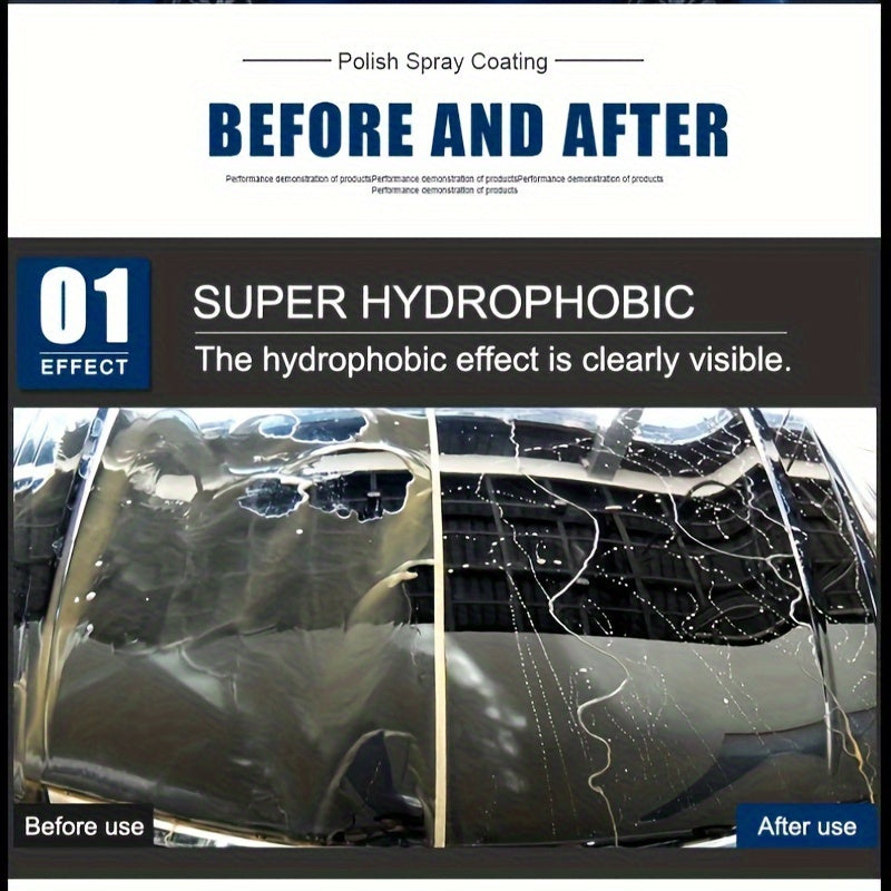 Nano spray of automobile coating agent