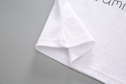 Ensemble de vêtements d'été pour bébés filles, T-Shirt et short mignons, 2 pièces/ensembles, tenues décontractées pour nourrissons, vêtements pour tout-petits, survêtements pour enfants, nouvelle collection