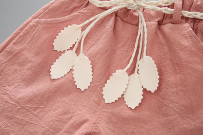 Ensemble de vêtements d'été pour bébés filles, T-Shirt et short mignons, 2 pièces/ensembles, tenues décontractées pour nourrissons, vêtements pour tout-petits, survêtements pour enfants, nouvelle collection