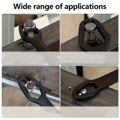 2pcs Universal Torx Wrench Set - 3-17mm and 8-22mm Sizes, Adjustable for Easy Automobile Maintenance, Double-Ended for Self-Tightening Convenience