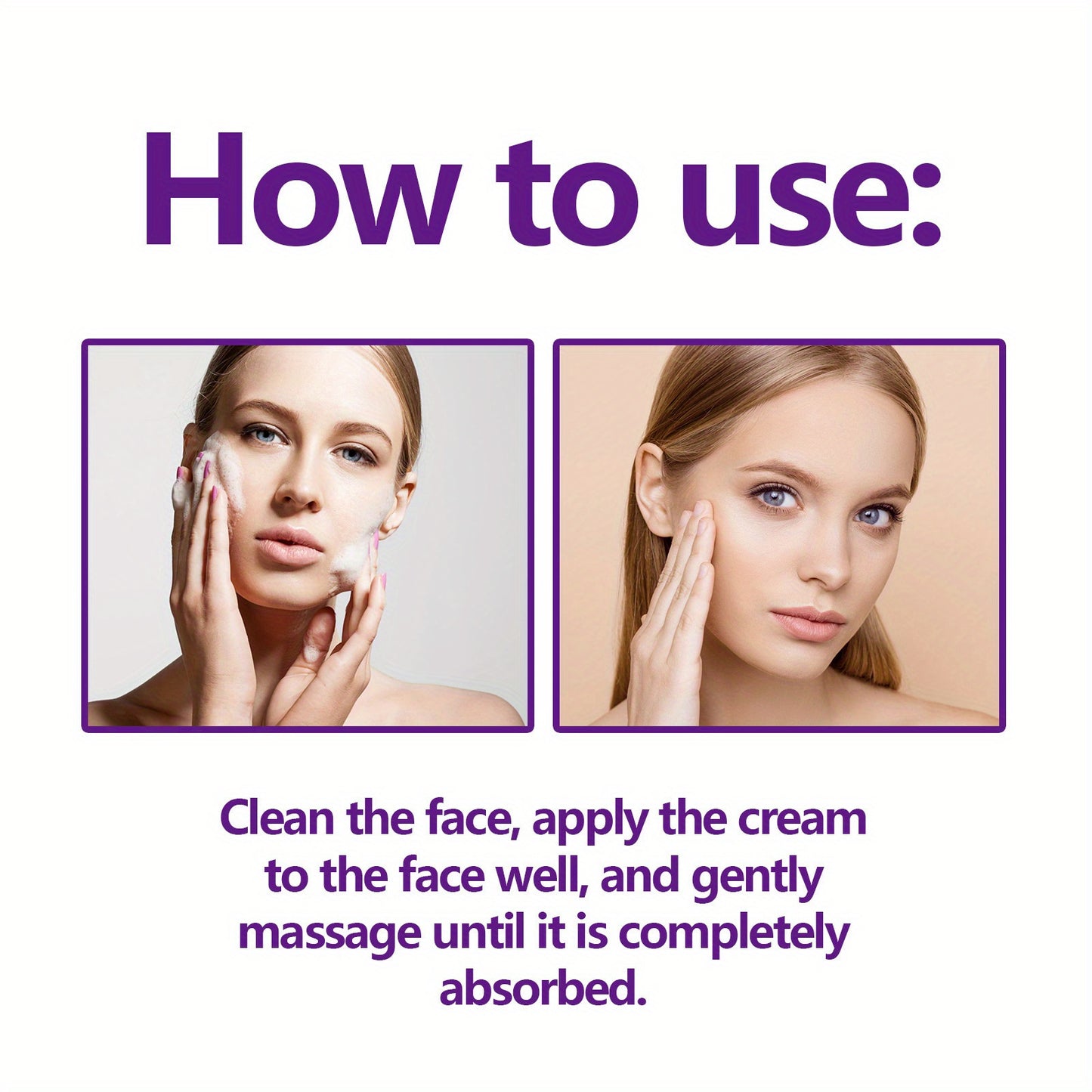 1.01oz Instant Face Lift Cream, With Hyaluronic Acid, Collagen, Kojic Acid And Retinol, Deep Moisturizing And Firming Facial Skin Face Cream