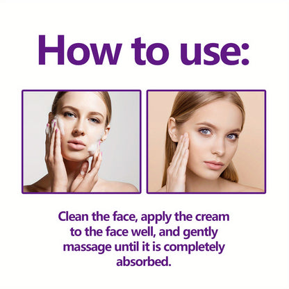1.01oz Instant Face Lift Cream, With Hyaluronic Acid, Collagen, Kojic Acid And Retinol, Deep Moisturizing And Firming Facial Skin Face Cream