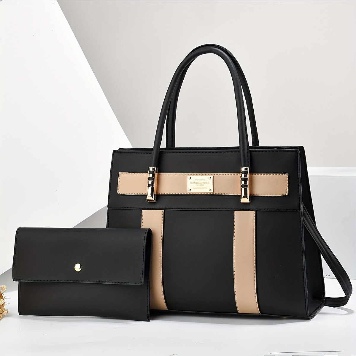 Women's Large Capacity Handbag - Purse with Zipper Closure, Elegant Everyday & Formal Bag in Bright Pink/Khaki/Red/Green/Blue/Yellow/Black - Spacious Tote for Work, Travel, Parties, Ladies Handbags, Elegant Handbag, Polyester