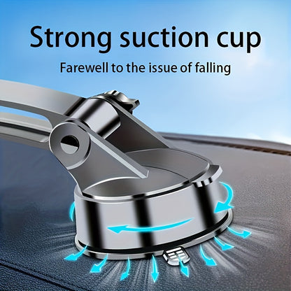 2024 Upgraded Robotic Car Phone Holder - Accessories Automobile Accessories - Long Arm Suction Cup Mount with Strong Grip, Anti-Shake Stability, and Wide Compatibility for All Mobile Phones and Android Smartphones, Easy Dashb