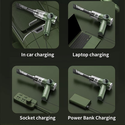 Wireless Automobile Vacuum Cleaner Portable Robot Cleaner Handheld Vacuum Pump Cordless for Car Home
