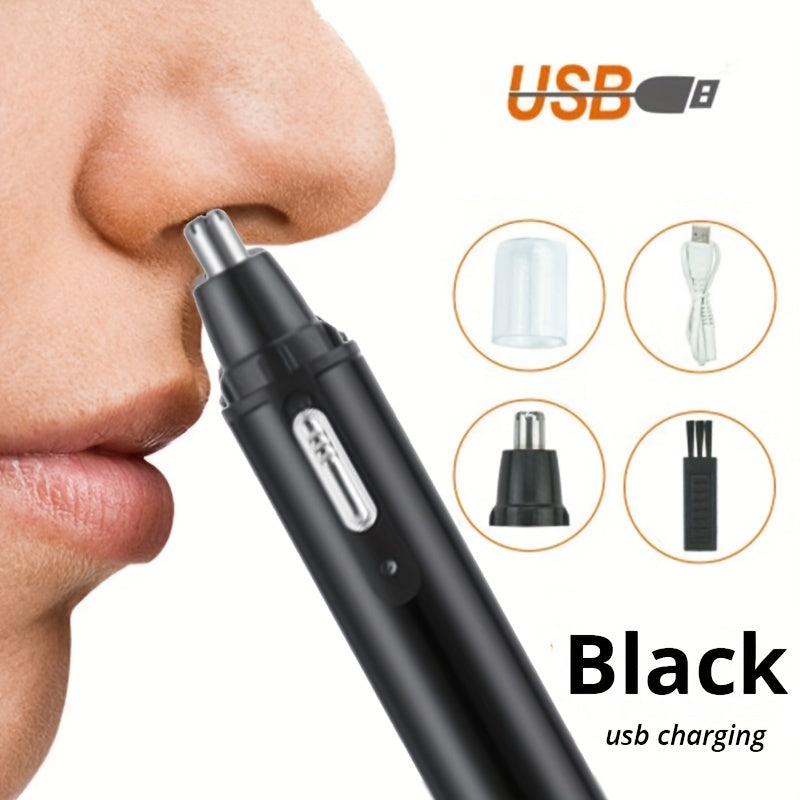 Ear Nose Hair Trimmer Clipper Electric Shaving Safety Face Care Nose Beard Cleaning Machine For Men Women Hair Removal Painless