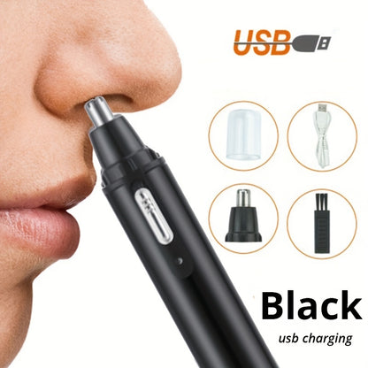 Ear Nose Hair Trimmer Clipper Electric Shaving Safety Face Care Nose Beard Cleaning Machine For Men Women Hair Removal Painless