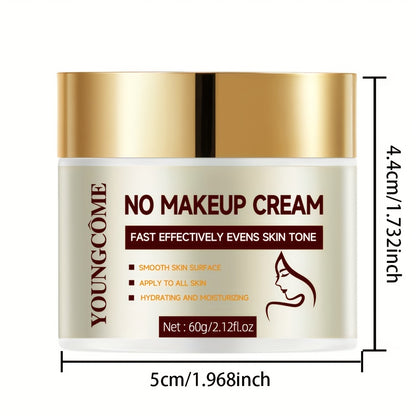 Hydrating Face Brightening Cream - 1.06/2.12 Fl Oz, Hides Pores & Fine Lines, Suitable For All Skin Types, Travel-Friendly Face Moisturizer Moisturizer Face Cream