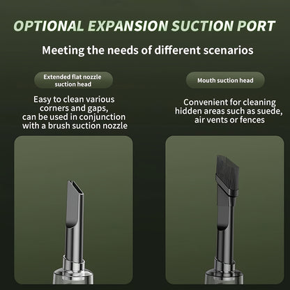 Wireless Automobile Vacuum Cleaner Portable Robot Cleaner Handheld Vacuum Pump Cordless for Car Home