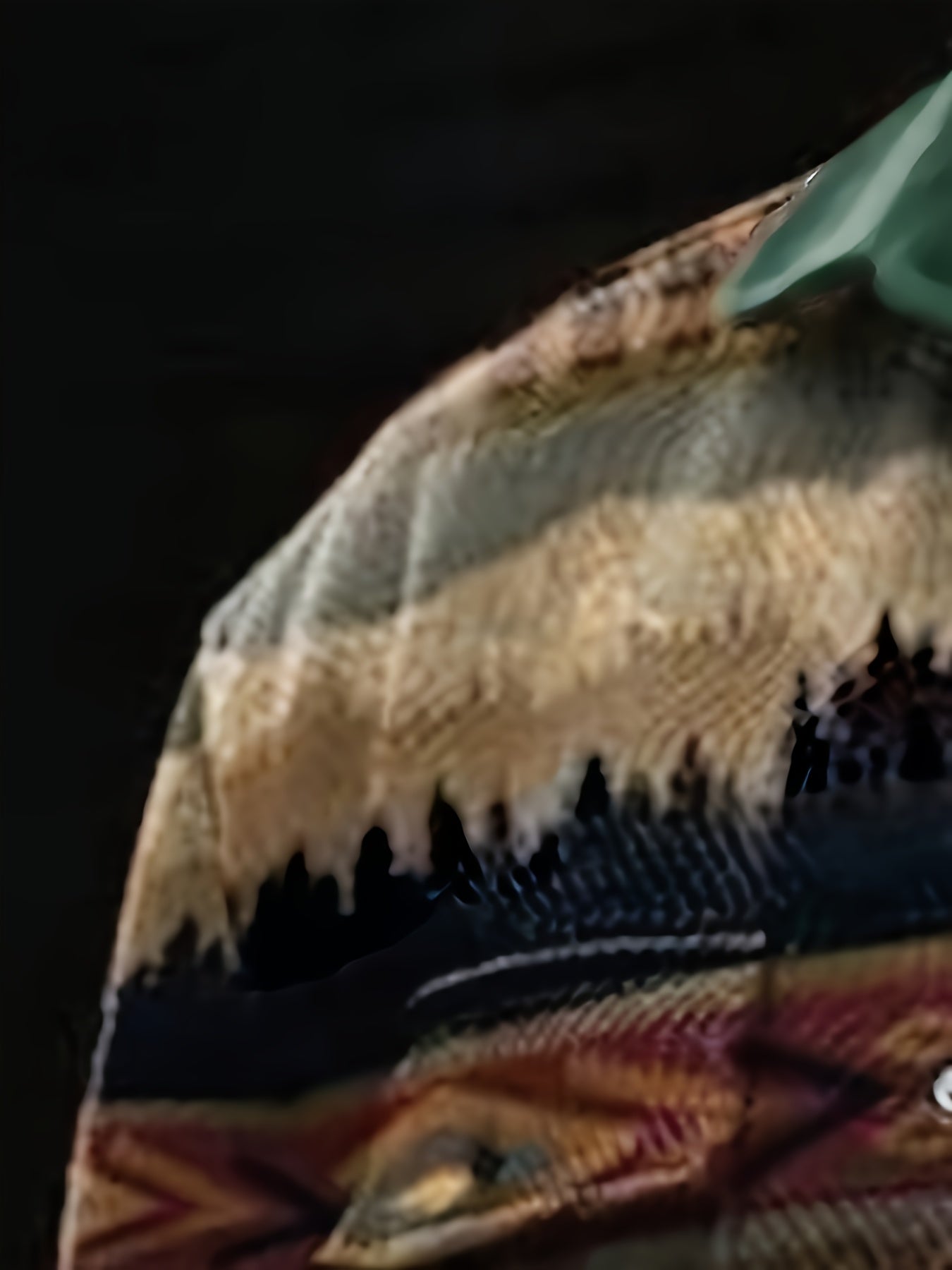 Men'S Casual Winter Jacket with Color-Blocked Stripes & Diamond Pattern - Warm Polyester Coat, Regular Fit, Front Pockets & Single-Breasted Button Closure for Autumn/Winter Outdoor Activities, Casual Outerwear | Colorblock De