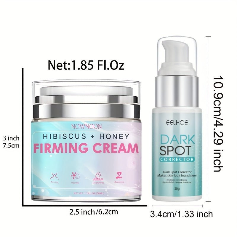 Dark Spot Correcting Cream And Honey Face Cream, Hyaluronic Acid, Niacinamide, Retinol Moisturize And Nourish To Lighten Skin Discoloration And Melanin, Rejuvenate, Brighten And Whiten The Skin, Day And Night Watery Face Crea
