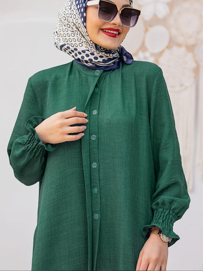 Middle East Ramadan Elegant Pure Muslim Casual Pants Set - Fashionable and Comfortable Design, Perfect for Daily Wear