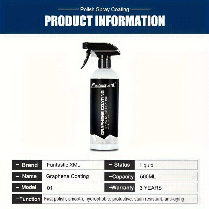 Nano spray of automobile coating agent