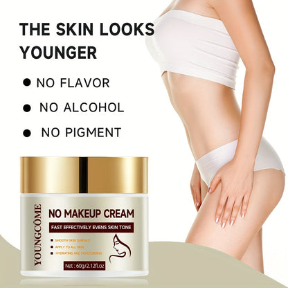 Hydrating Face Brightening Cream - 1.06/2.12 Fl Oz, Hides Pores & Fine Lines, Suitable For All Skin Types, Travel-Friendly Face Moisturizer Moisturizer Face Cream