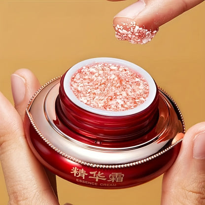 1pc Luxurious Dragon Blood Cream, Hyaluronic Acid Moisturizing Face Cream, Natural Finish, Medium Coverage, All Skin Tones, Suitable for All Skin Types,