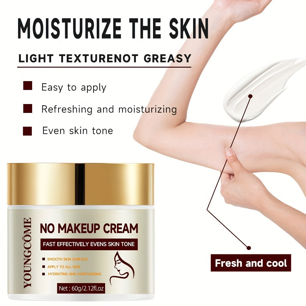 Hydrating Face Brightening Cream - 1.06/2.12 Fl Oz, Hides Pores & Fine Lines, Suitable For All Skin Types, Travel-Friendly Face Moisturizer Moisturizer Face Cream