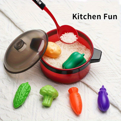 11/47/69pcs Children's simulated cooking toys, role-playing children's kitchen toys, educational STEM boys and girls birthday gifts, imagination, Christmas-back to school gifts, Play Kitchen Accessories, Stem Learning, Imagin