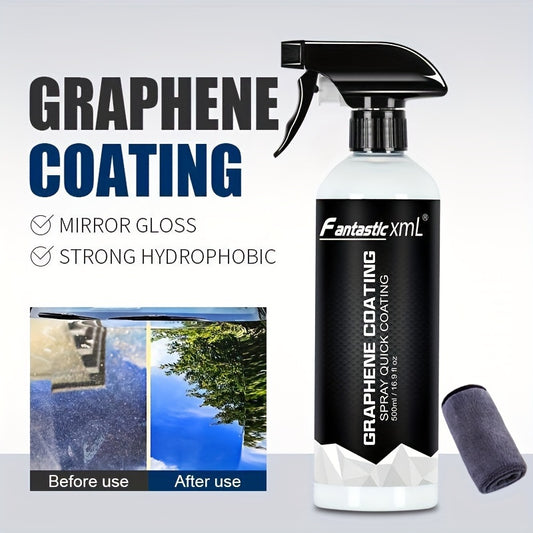Nano spray of automobile coating agent