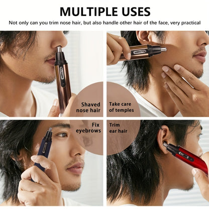 Ear Nose Hair Trimmer Clipper Electric Shaving Safety Face Care Nose Beard Cleaning Machine For Men Women Hair Removal Painless