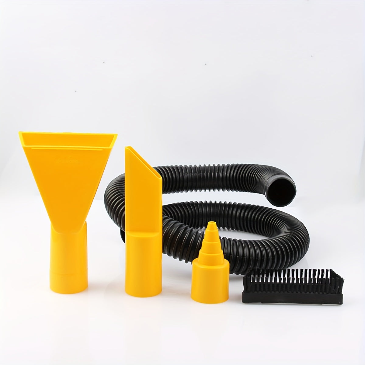 Large Capacity Vehicle Mounted Cylinder Style Double Use Bucket Vacuum Cleaner, Portable Multi Function Tool for Automobile Interior Cleaning