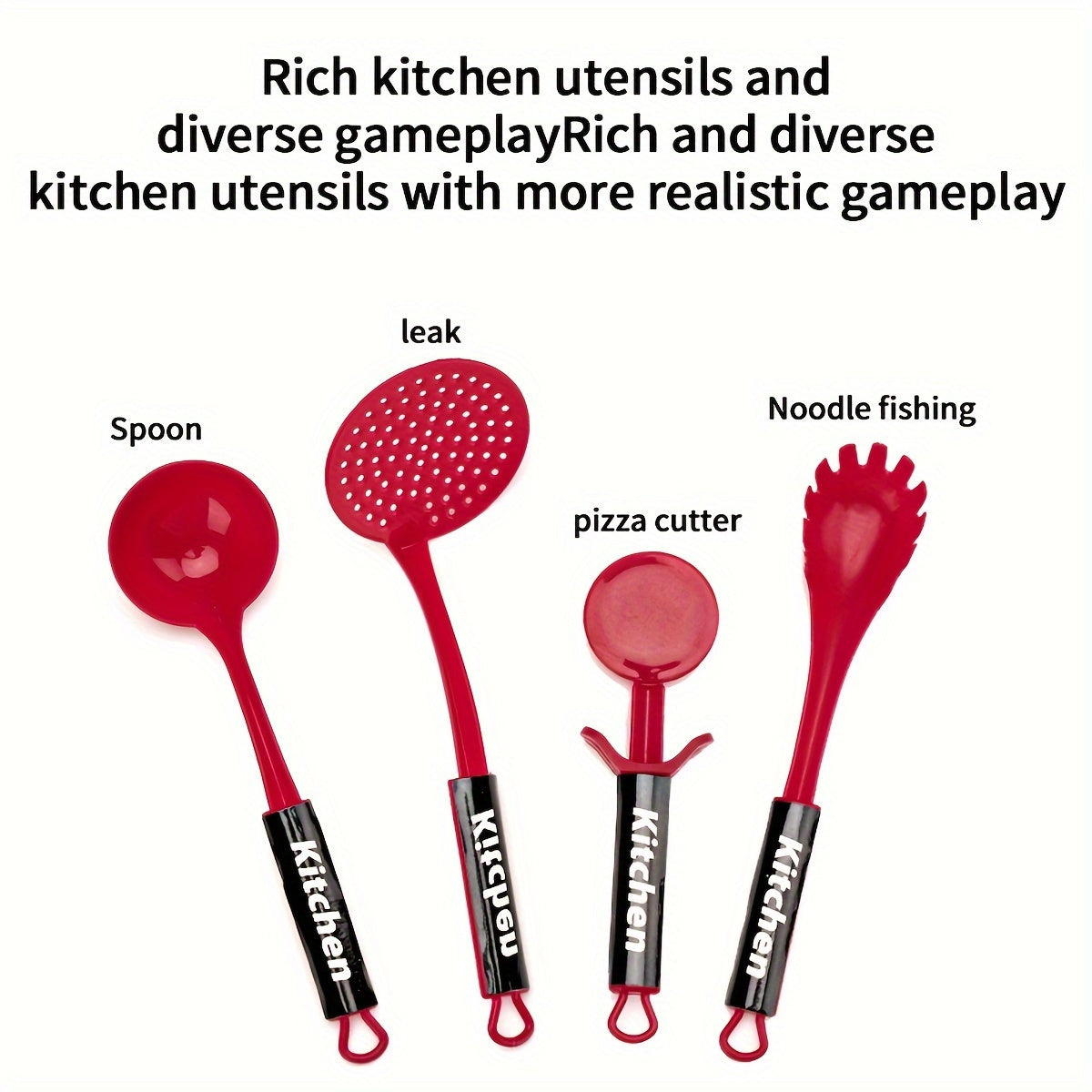 11/47/69pcs Children's simulated cooking toys, role-playing children's kitchen toys, educational STEM boys and girls birthday gifts, imagination, Christmas-back to school gifts, Play Kitchen Accessories, Stem Learning, Imagin