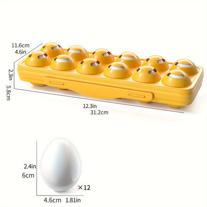 BABYHOME 12pcs Colorful Egg Shaped Jigsaw Puzzle Toy Set - Enhance Fine Motor Skills, Hand-Eye Coordination, And Early Learning for Toddlers And Preschoolers