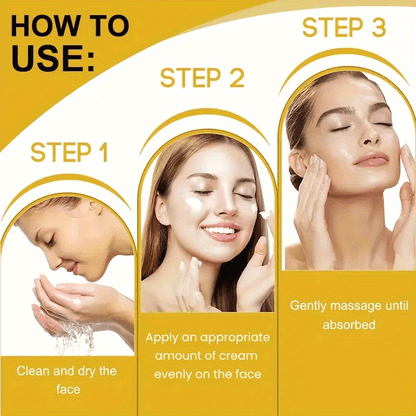 60g YUITIKUE Bee Venom Face Cream with Vitamin E, Hyaluronic Acid & Collagen - Hypoallergenic Moisturizing Formula for All Light Beige Types, 2-Minute Results, Natural Ingredients, Skincare, Bee Venom Cream, Skin Moisturizer,