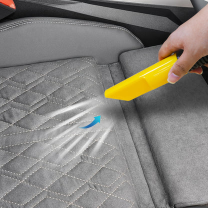 Large Capacity Vehicle Mounted Cylinder Style Double Use Bucket Vacuum Cleaner, Portable Multi Function Tool for Automobile Interior Cleaning