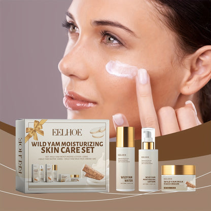425g/14.99oz 3-in-1 Wild Yam Body Cream, Face Cream, Skin Care Lotion, Toner, Hydrolyzed Rice, Yam Root, Mangosteen Xylem Extract, Strong Moisturizing, Silken Skin, Makes Skin Glow White, Wild Yam Cream For All Skin Types
