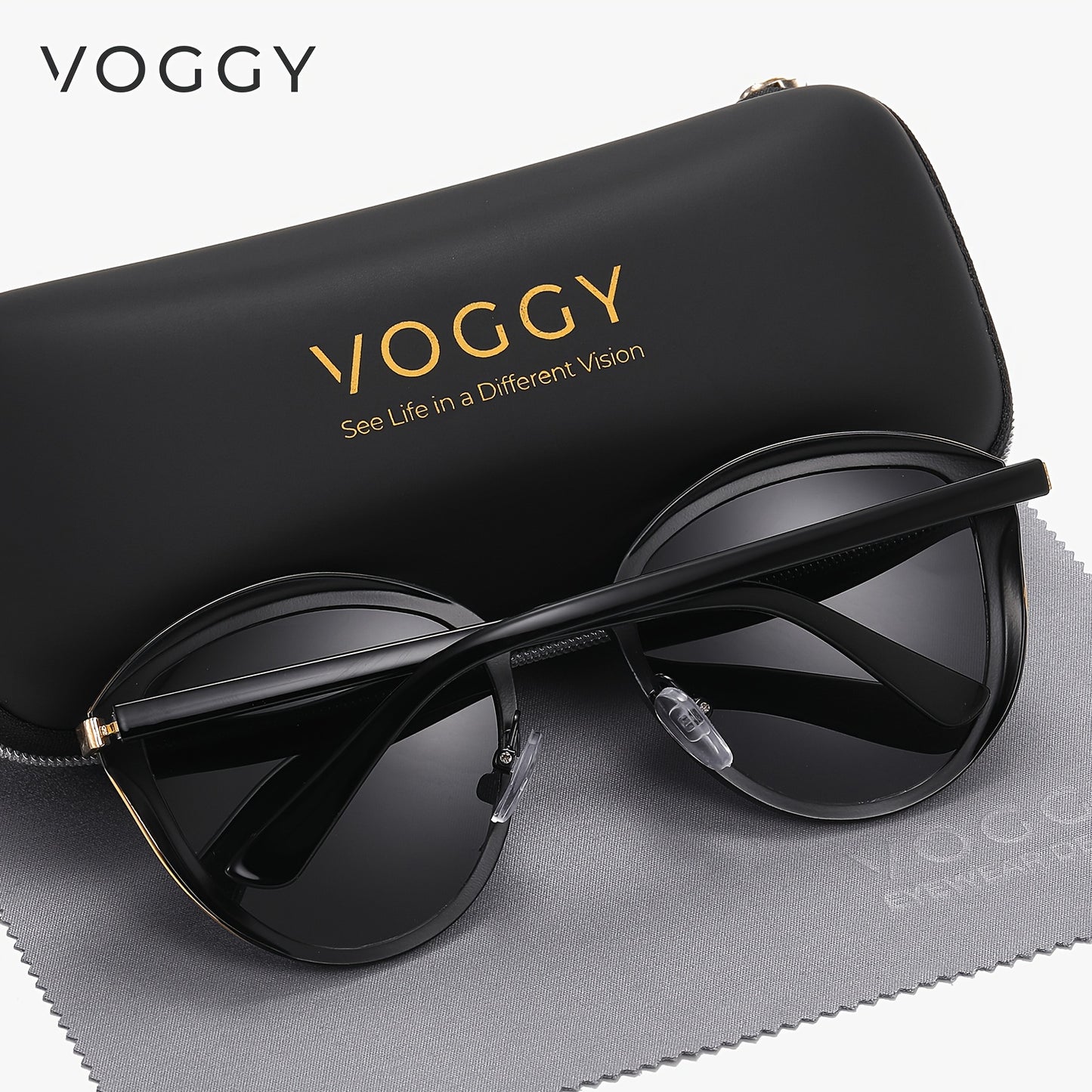 [sunglasses]VOGGY Retro Butterfly Polarized Fashion Glasses, Metal Frame for Men & Women - Perfect for Driving,,,, & Parties, Gifts