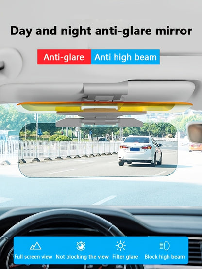Polarized Sunshade for Automobile Anti Glare Polarized Sunshade - Easy to Install Buckle Closure to Prevent Glare/Uv/Stray Light, Safe Driving, Suitable for Use with Sedans, SUV, Truck