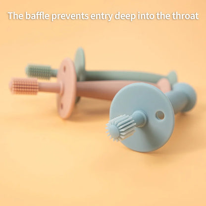 TYRY.HU 3 pièces brosse à dents pour bébé brosse à dents de nettoyage doux pour enfants sans BPA soins de santé bucco-dentaire pour bébé protection douce bébé