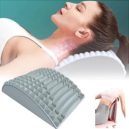 Oreiller civière pour le dos, masseur de soutien lombaire pour le cou, la taille du dos, hernie discale, soulagement de la douleur, outils de Massage et de Relaxation