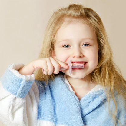 TYRY.HU 3 pièces brosse à dents pour bébé brosse à dents de nettoyage doux pour enfants sans BPA soins de santé bucco-dentaire pour bébé protection douce bébé