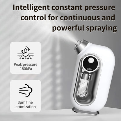 Pulvérisateur de brume hydratant pour la peau du visage, aérographe, nettoyage en profondeur du visage, injecteur d'oxygène, compresseur de brosse à Air sans fil
