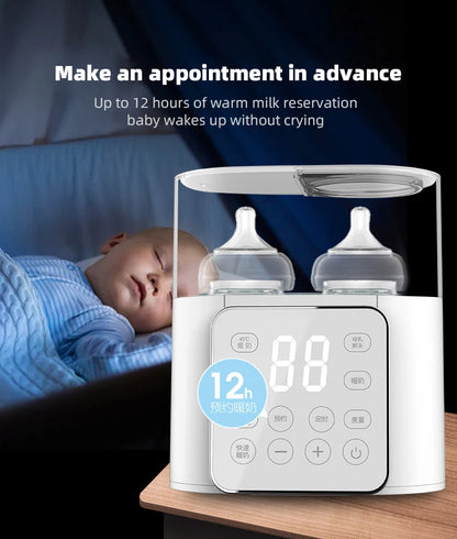 Chauffe-biSantos multifonction pour bébé, accessoires de chauffage rapide, chauffe-lait, arabisateur avec contrôle de la température ACcurate