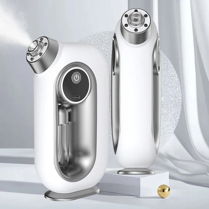 Pulvérisateur de brume hydratant pour la peau du visage, aérographe, nettoyage en profondeur du visage, injecteur d'oxygène, compresseur de brosse à Air sans fil