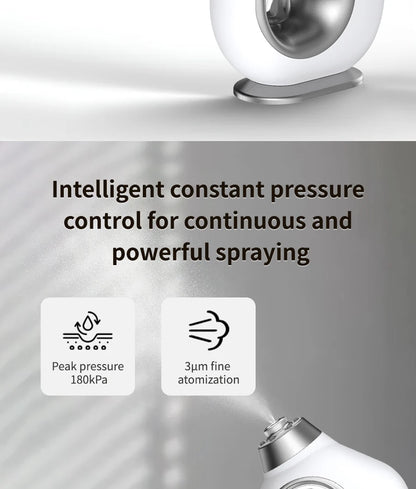 Pulvérisateur de brume hydratant pour la peau du visage, aérographe, nettoyage en profondeur du visage, injecteur d'oxygène, compresseur de brosse à Air sans fil